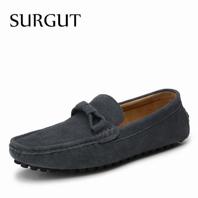 four Season Men Fashion Shoes Slip On Flat Shoes Men Casual Shoes Comfortable Genuine Leather Men Loafers Rebecca Minkoff Flat Shoes