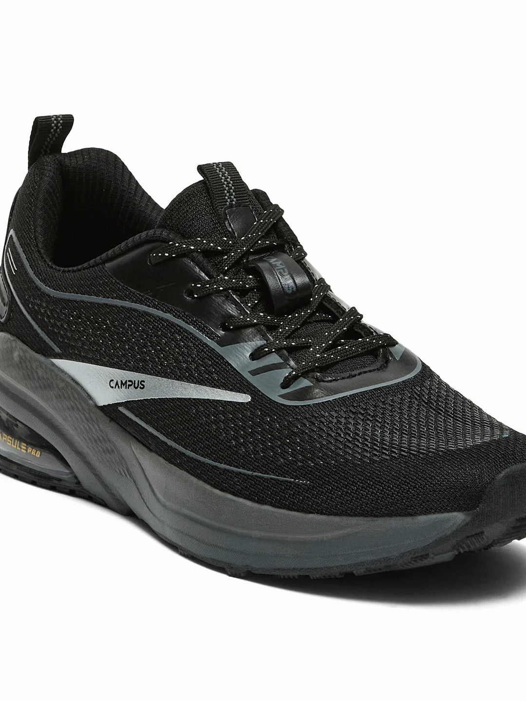 ACETATE Black Men's Running Shoes Dq Running Shoes