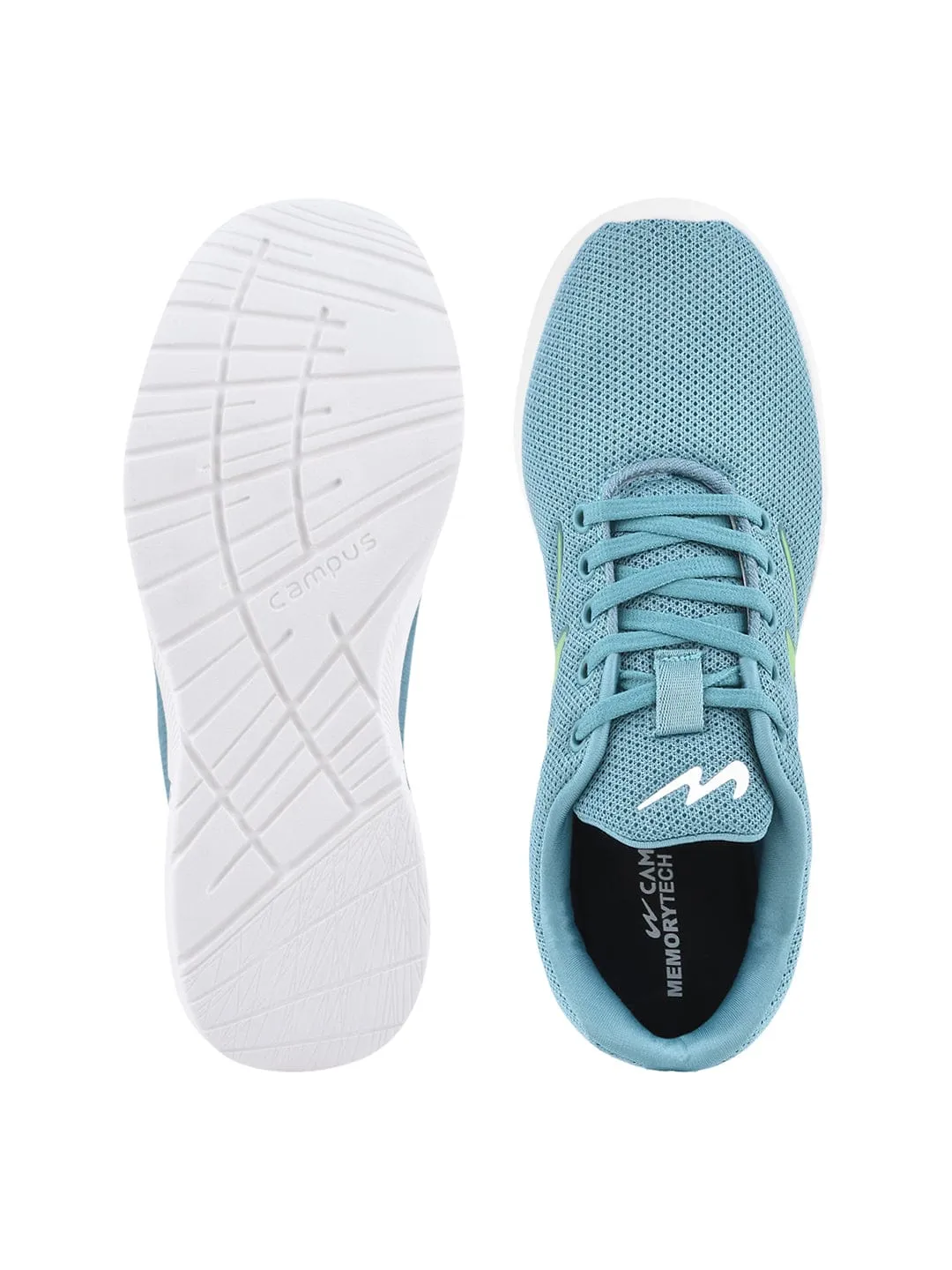 CAMP-TRAPPY Green Women's Running Shoes Heel Drop On Running Shoes