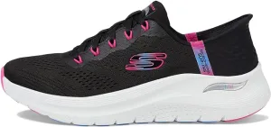 Acrylic Paint For Sneakers Skechers Women's Arch Fit 2.0 Easy Chic Hands Free Slip-ins Sneaker