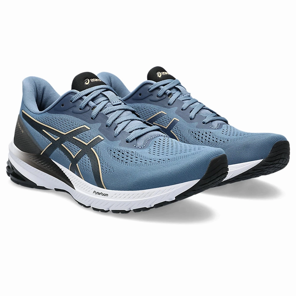 Asics Gel Quantum 360 Shift Running Shoes ASICS GT-1000 12 MEN'S (BLACK/ GLOW YELLOW) RUNNING SHOES