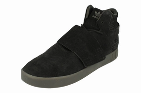 Adidas Originals Tubular Invader Strap Mens Hi Top Trainers Shoes BB8392 Adidas Basketball Shoes