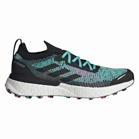 Adidas - Men's Parley x Terrex Two Ultra 'Acid Mint' - Acid Mint / Core Black / Screaming Pink Adidas Classic Shoes