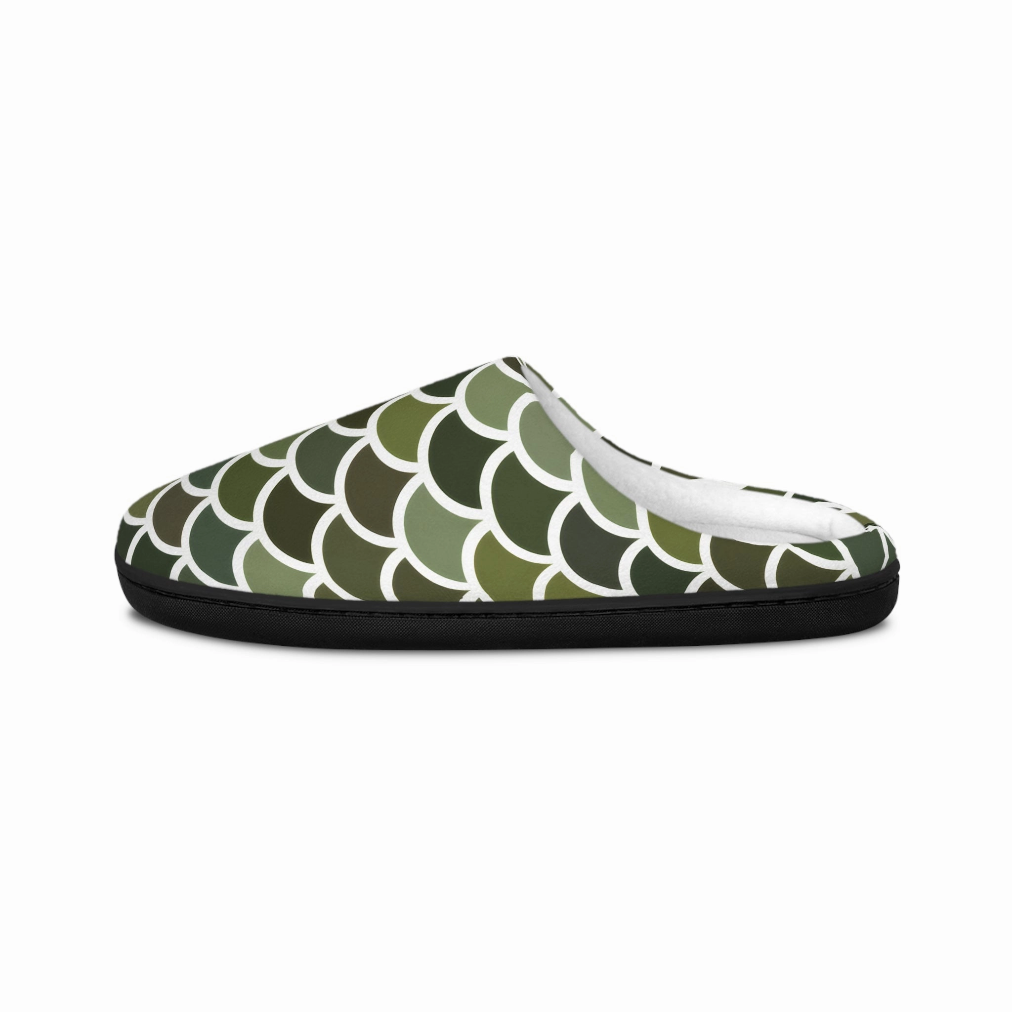 Classic Open Toe Slippers Men's Indoor Slippers - Merman Scales