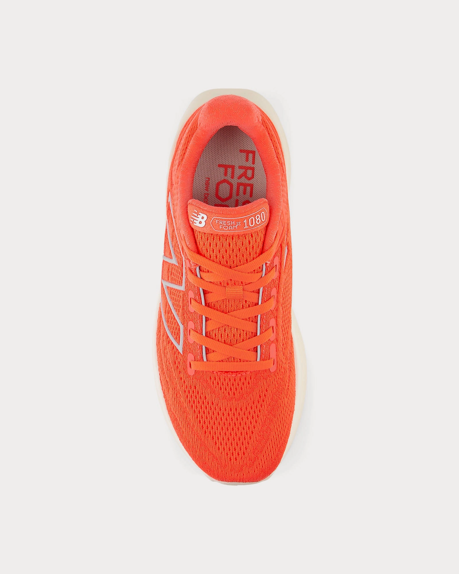 New Balance Toddler Wide Fresh Foam X 1080v13 Gulf Red / Linen / Silver Metallic Running Shoes