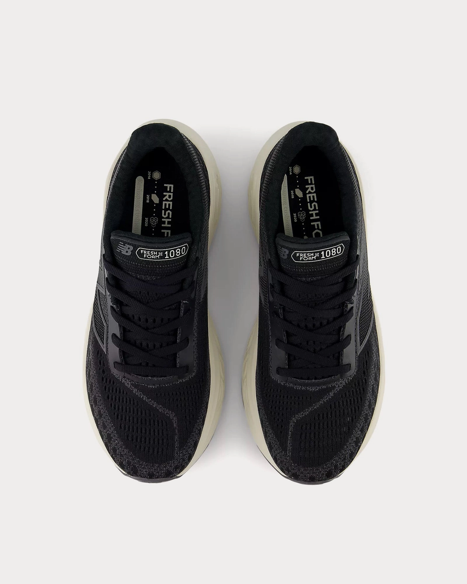 Fresh Foam X 1080v14 Black / Phantom / Sea Salt Running Shoes New Balance Olive Green Womens