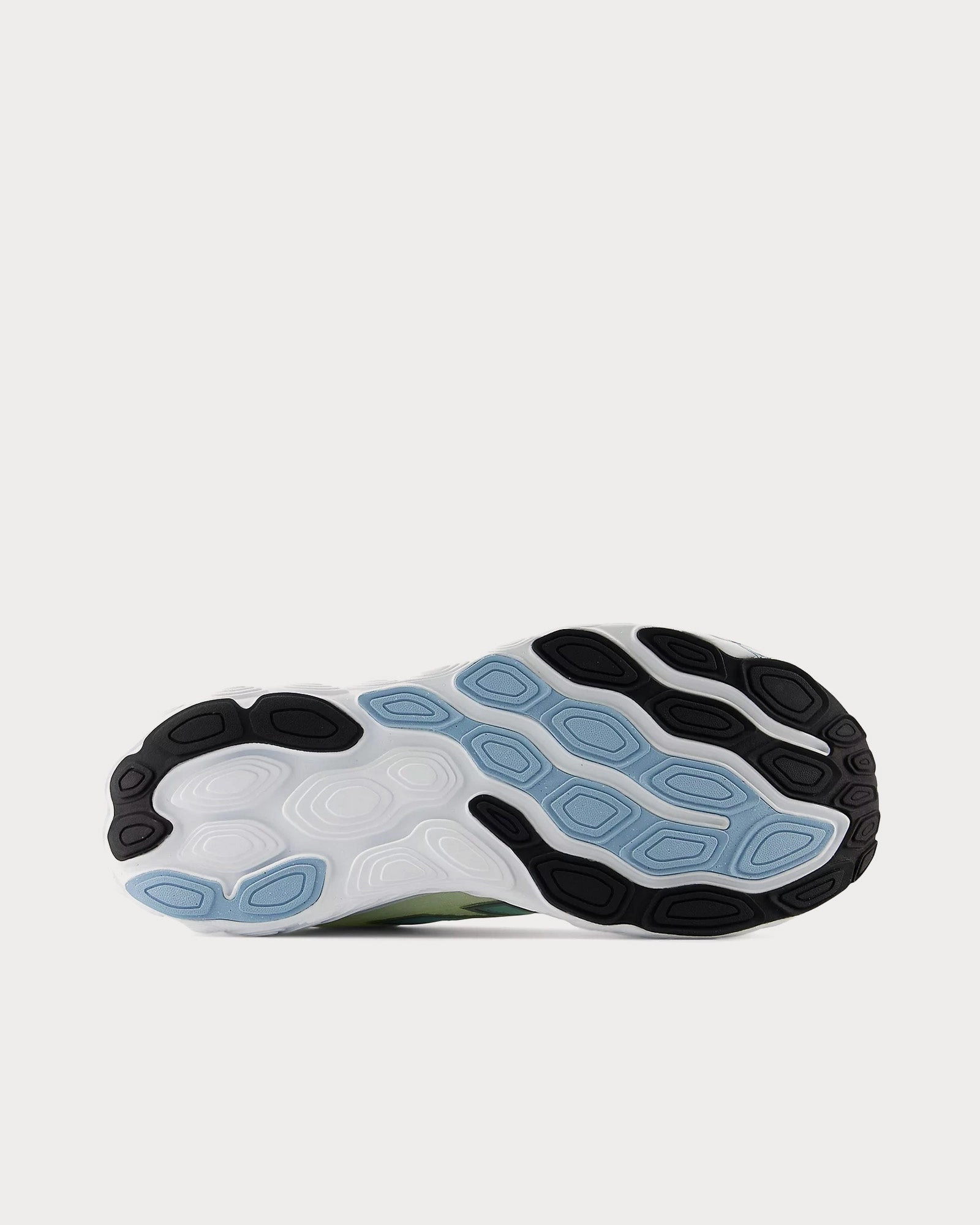 New Balance Freeze Lacrosse Cleats Fresh Foam X 1080v14 Limelight / Silver Metallic / Chrome Blue Running Shoes