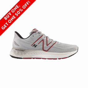 Fresh Foam x 880v13 - Aluminum Grey with Crimson Red (B) New Balance Sneakers 2024
