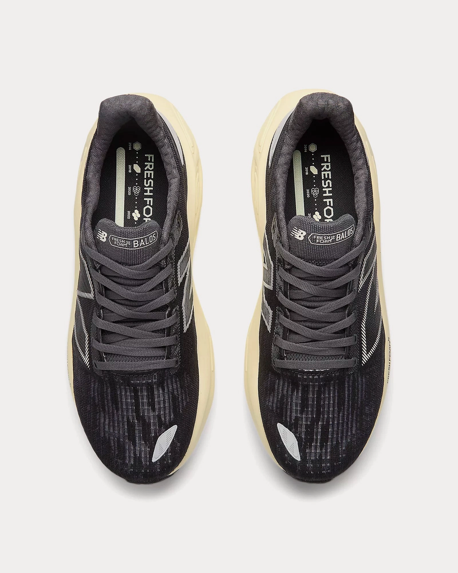 Fresh Foam X Balos Black / Ambient Light / Sea Salt Running Shoes Best New Balance Walking Shoe For Men