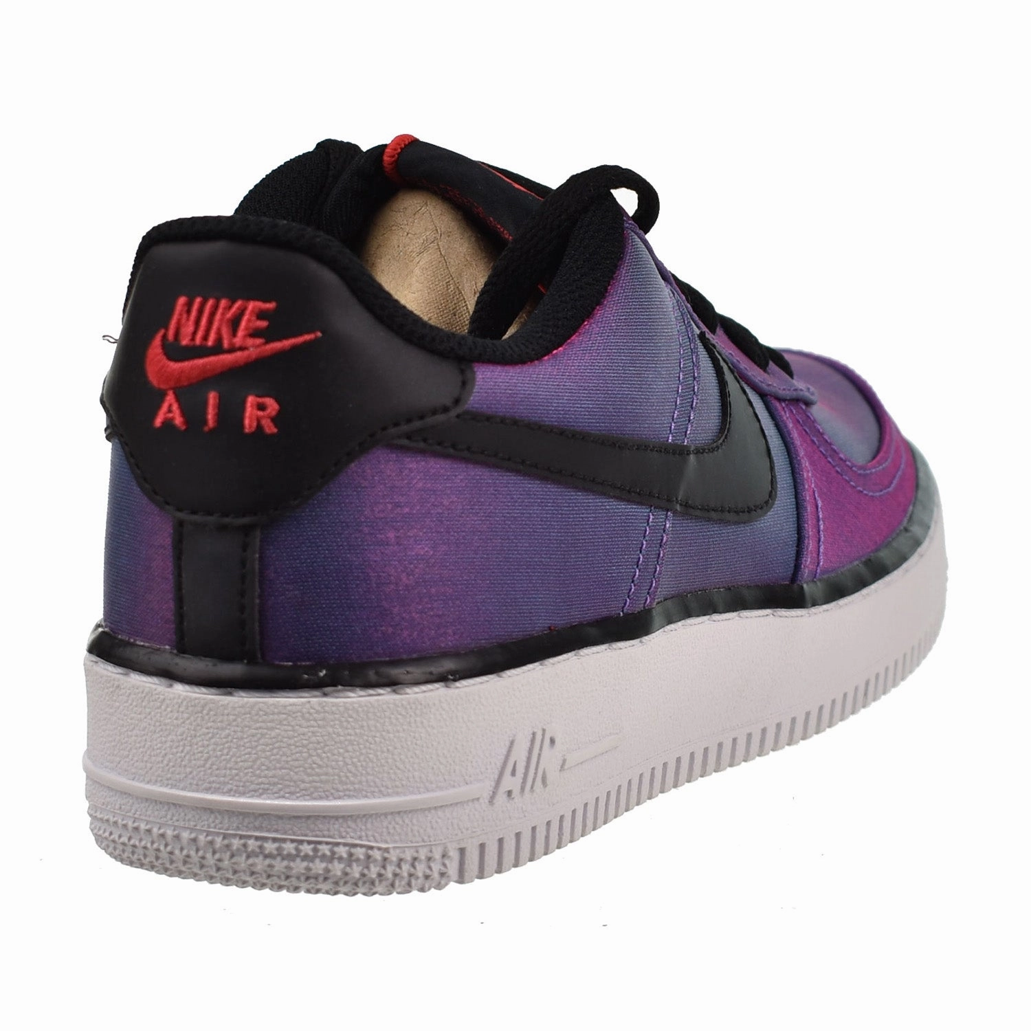 Leather Shoes Asics Nike Air Force 1 LV8 Shift (GS) Big Kids' Shoes Hyper Violet-Black