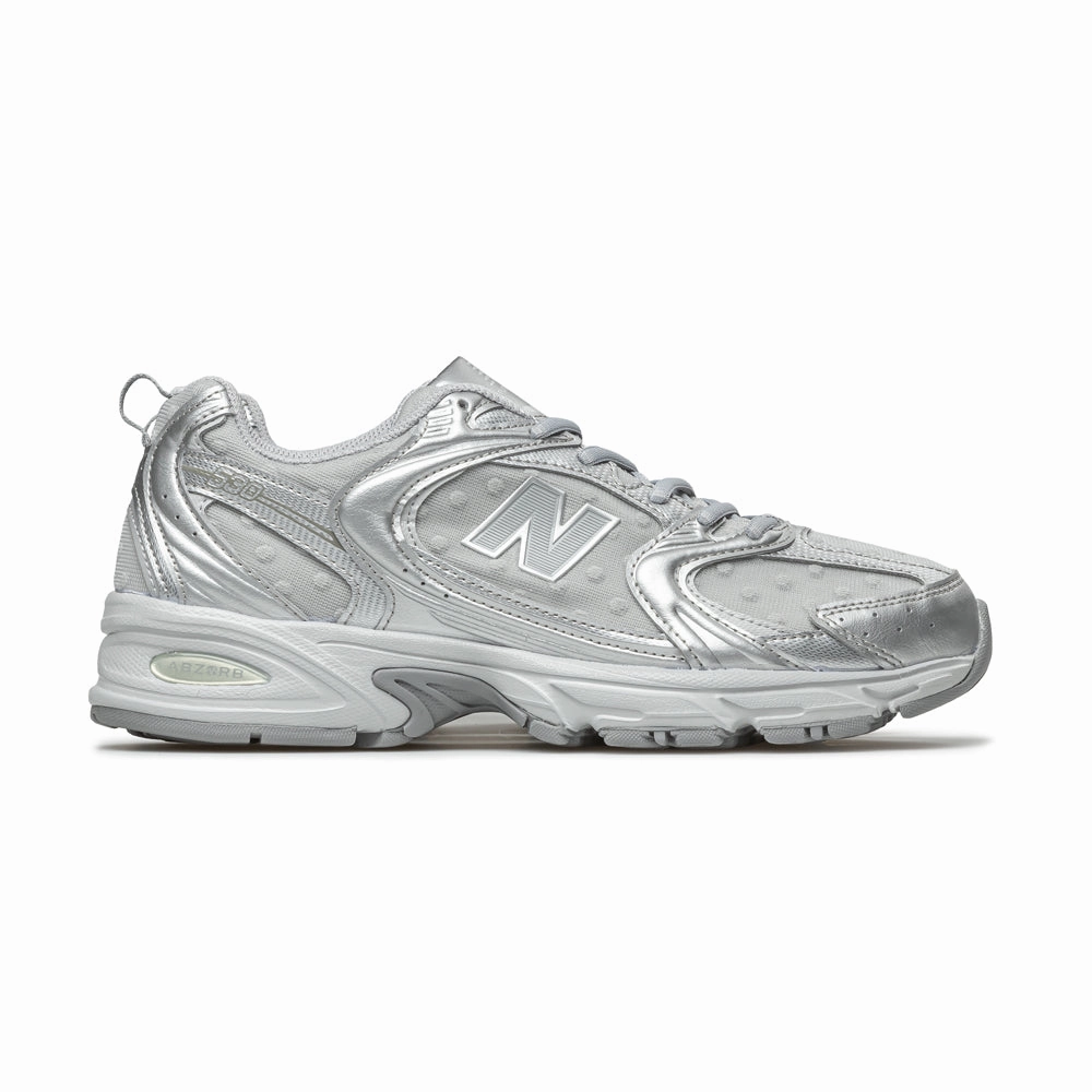 New Balance 574 Gray Pink 530 | Raincloud Silver Metallic