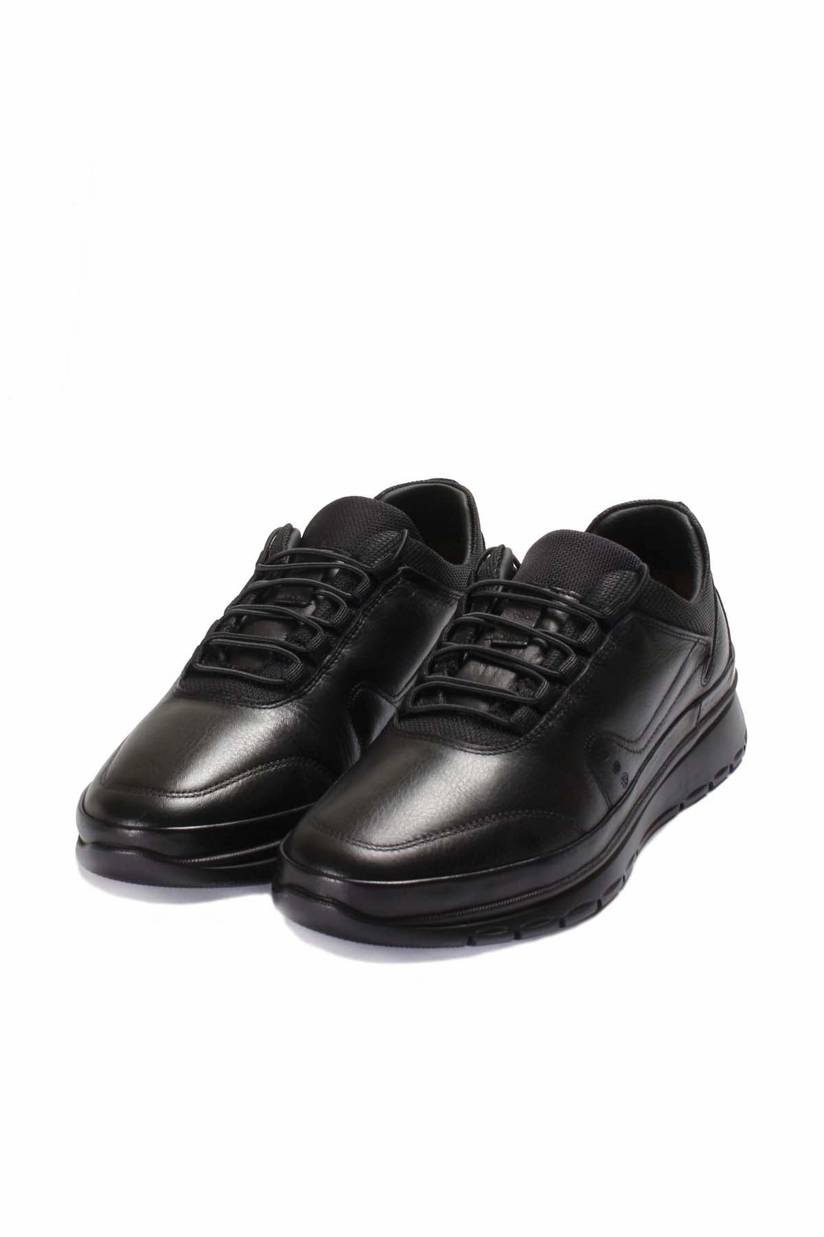 Casual Nearby FST Genuine Leather Fur-lined Men's Casual Shoes 717KMA14150 Black - York