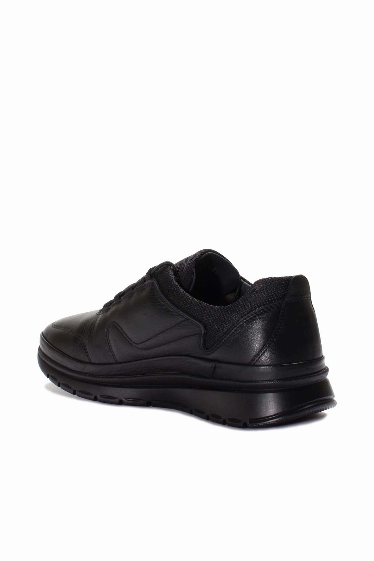 Casual Rubber Shoes FST Genuine Leather Fur-lined Men's Casual Shoes 717KMA14150 Black - York
