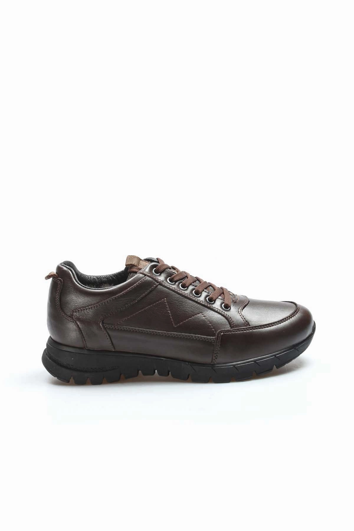Childrwn Casual Shoes FST Genuine Leather Fur-lined Men's Casual Shoes 723KMA2021 Brown - Rowland Heights