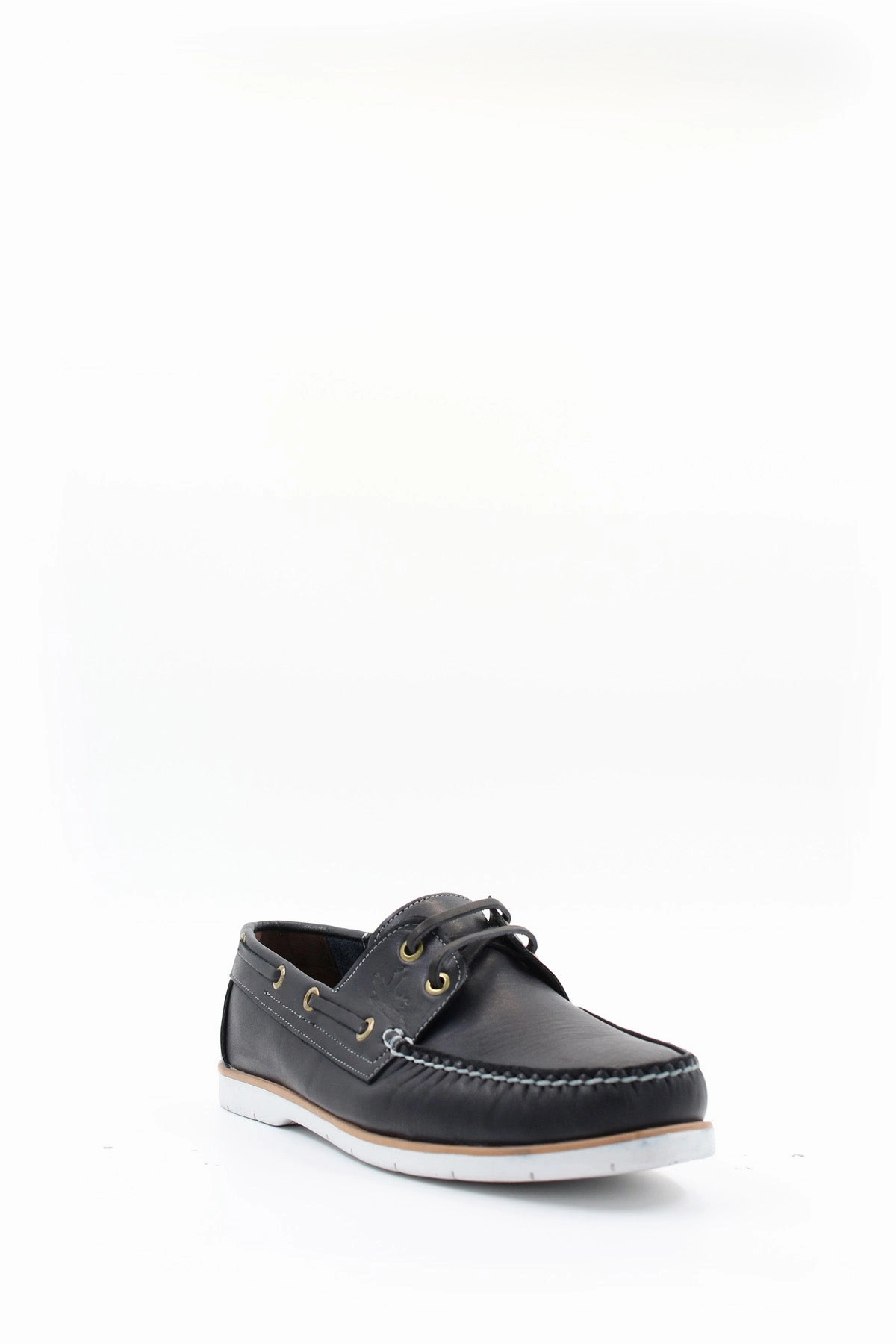 Casual Shoes To Wear With Dresses FST Genuine Leather Men's Casual Shoes 858XATIMBIR Navy Blue - Grand Island