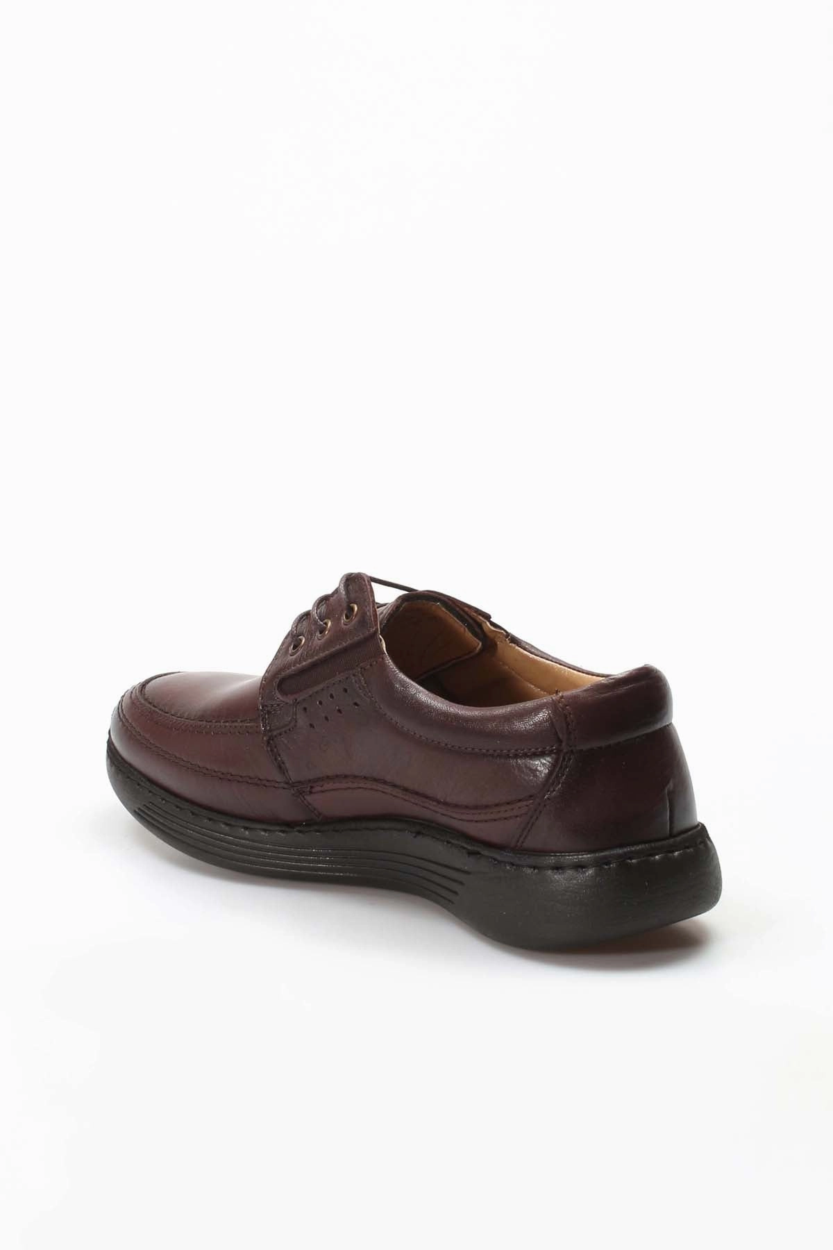 Shoes For Casual And Formal Both FST Genuine Leather Orthopedic Men's Casual Shoes 951MA203 Brown - Odesa