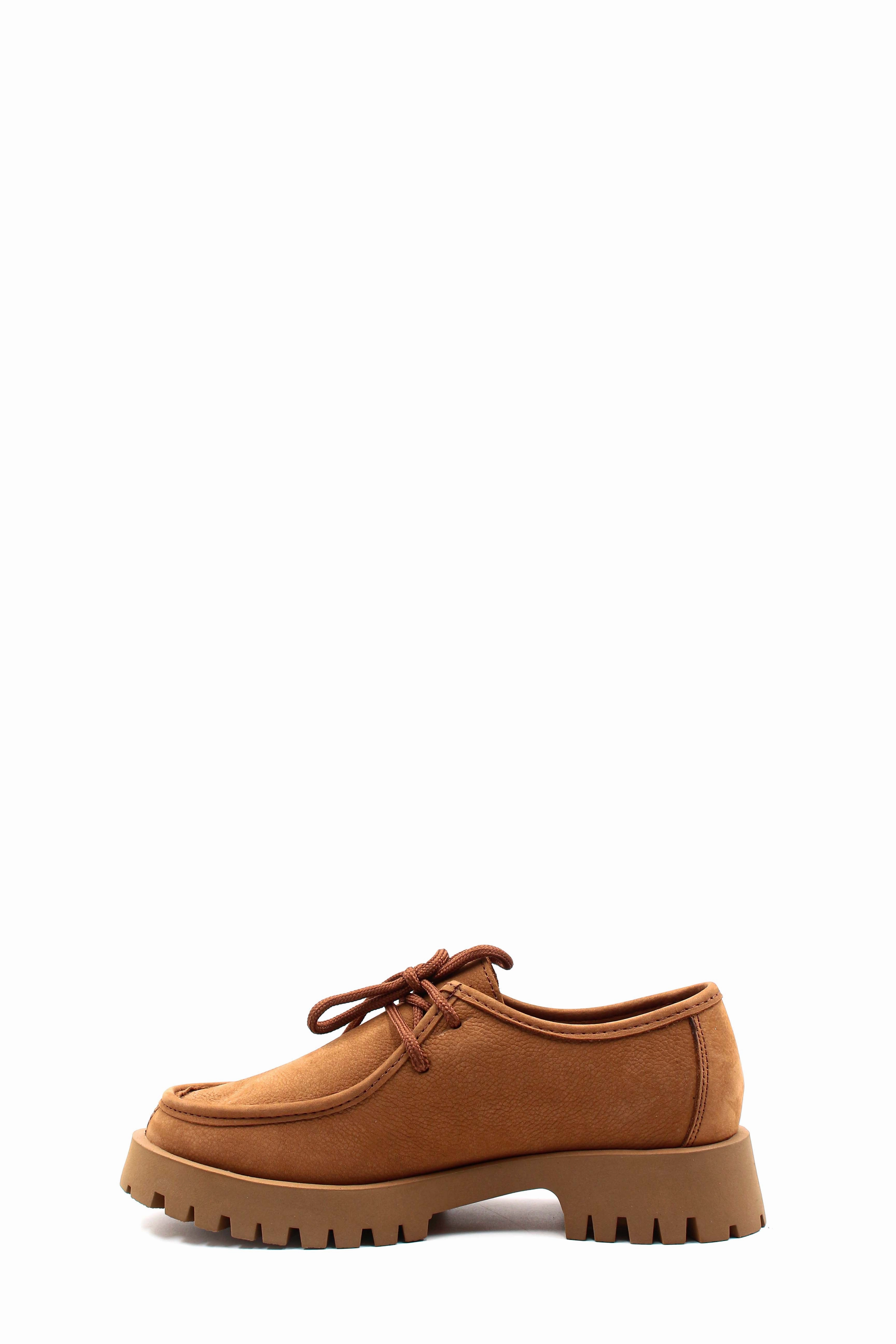 FST Genuine Leather Women's Casual Shoes 581ZA2847 Tab Nubuck - Majadahonda Blackberry Shoes Casual