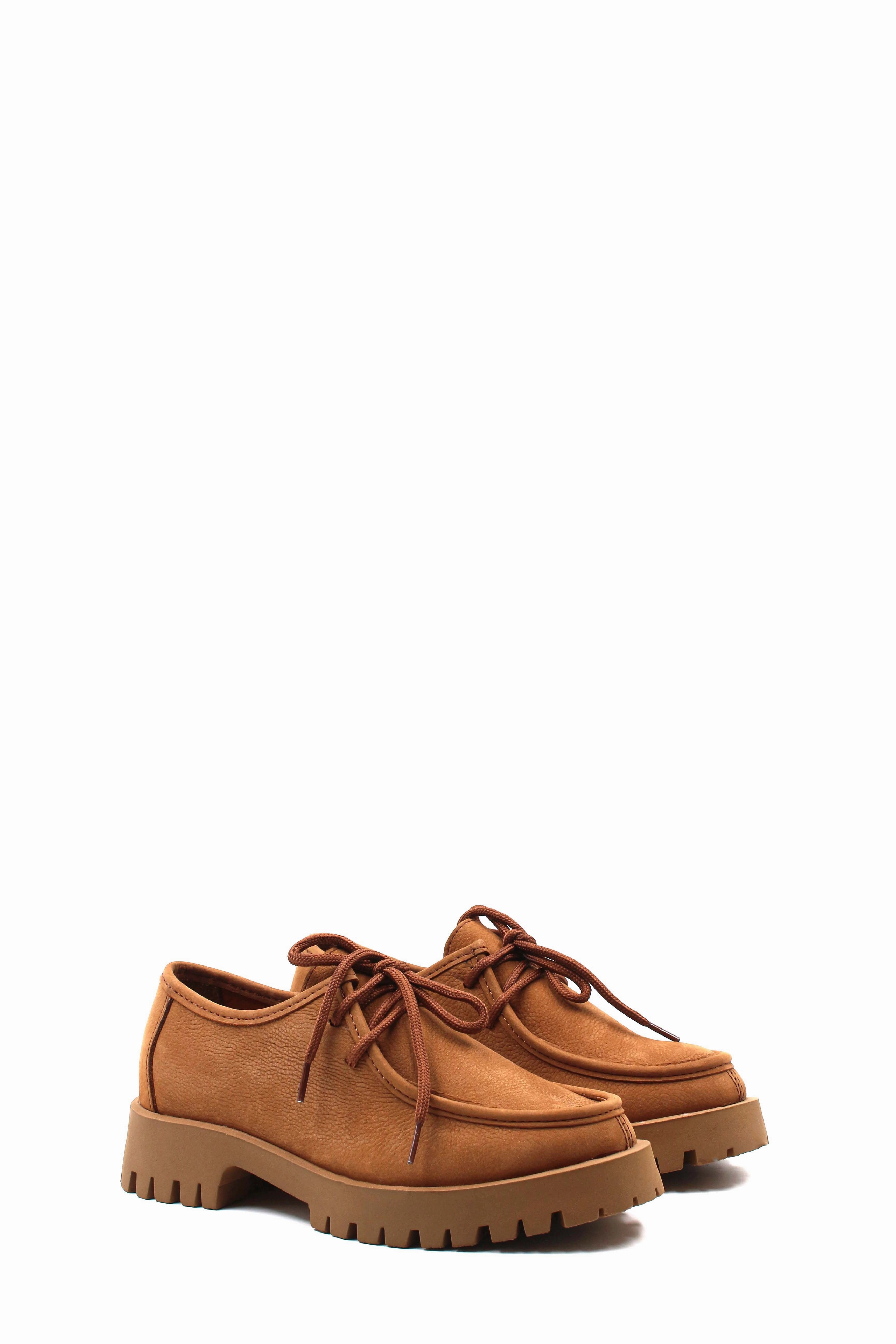 FST Genuine Leather Women's Casual Shoes 581ZA2847 Tab Nubuck - Majadahonda Moccasins Casual Shoes