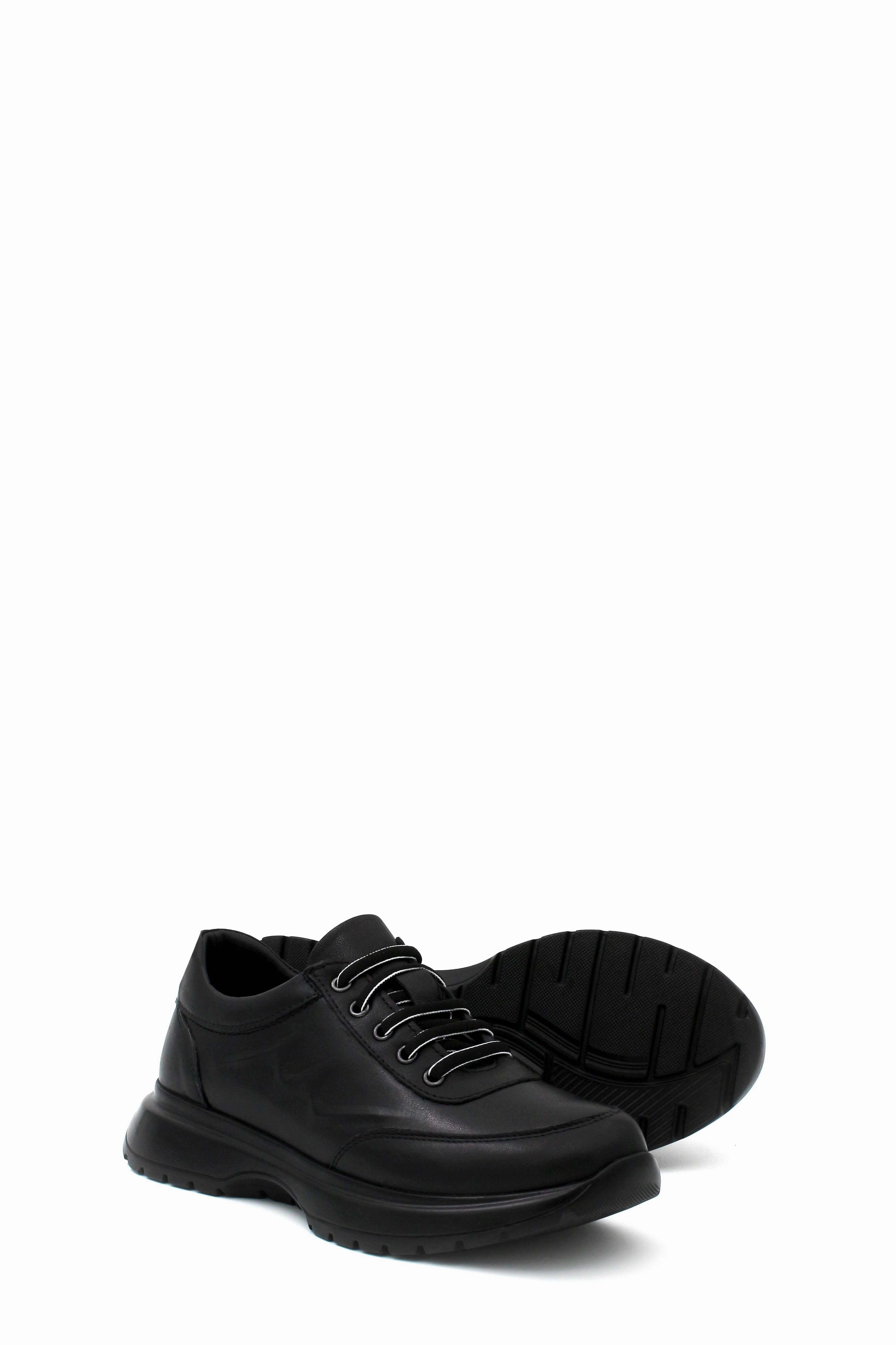 Casual Best Winter Shoes FST Genuine Leather Women's Casual Shoes 583ZA2486 Black - Actopan