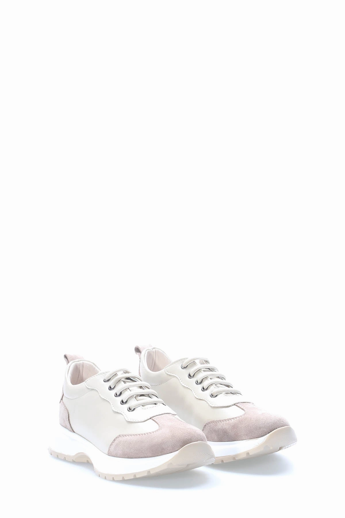 FST Genuine Leather Women's Casual Shoes 583ZA2491 Beige Mink - Fribourg Top 5 Casual Shoes