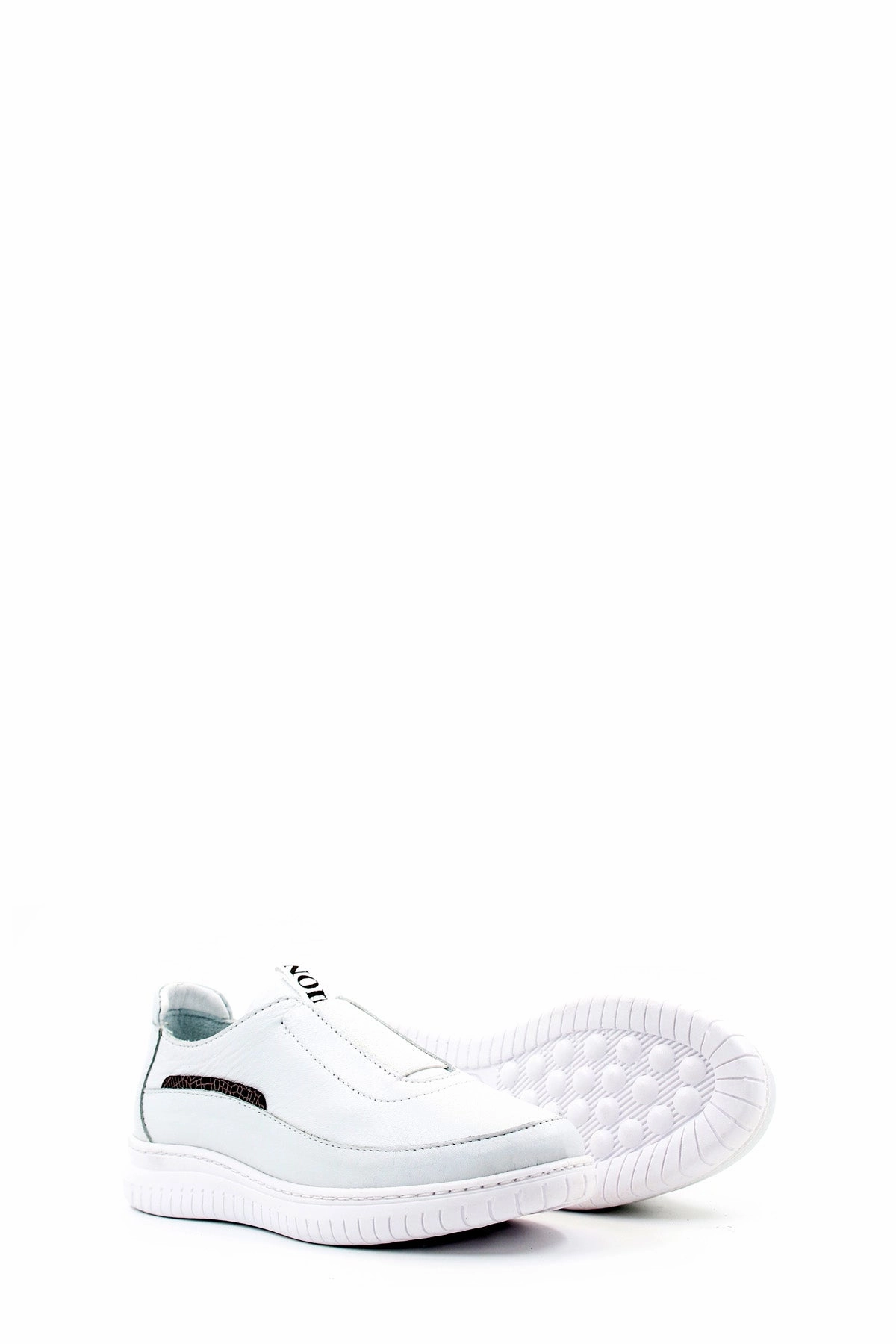 FST Genuine Leather Women's Casual Shoes 583ZA4023 White - Colchester Closed Toe Casual Shoes