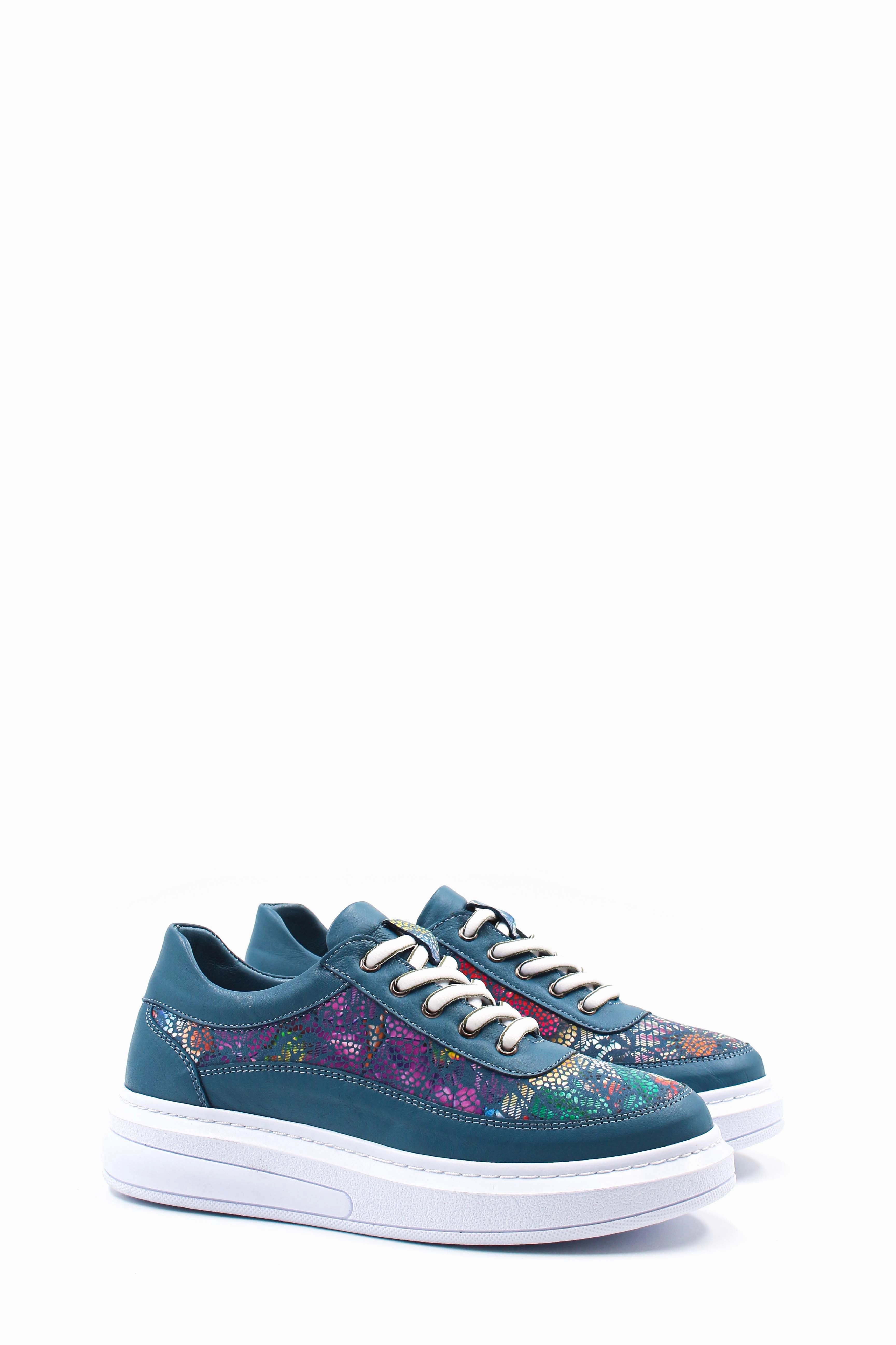 Dockers Casual Oxford Shoe FST Genuine Leather Women's Casual Shoes 583ZA7025 DENIM BLUE - Caledon