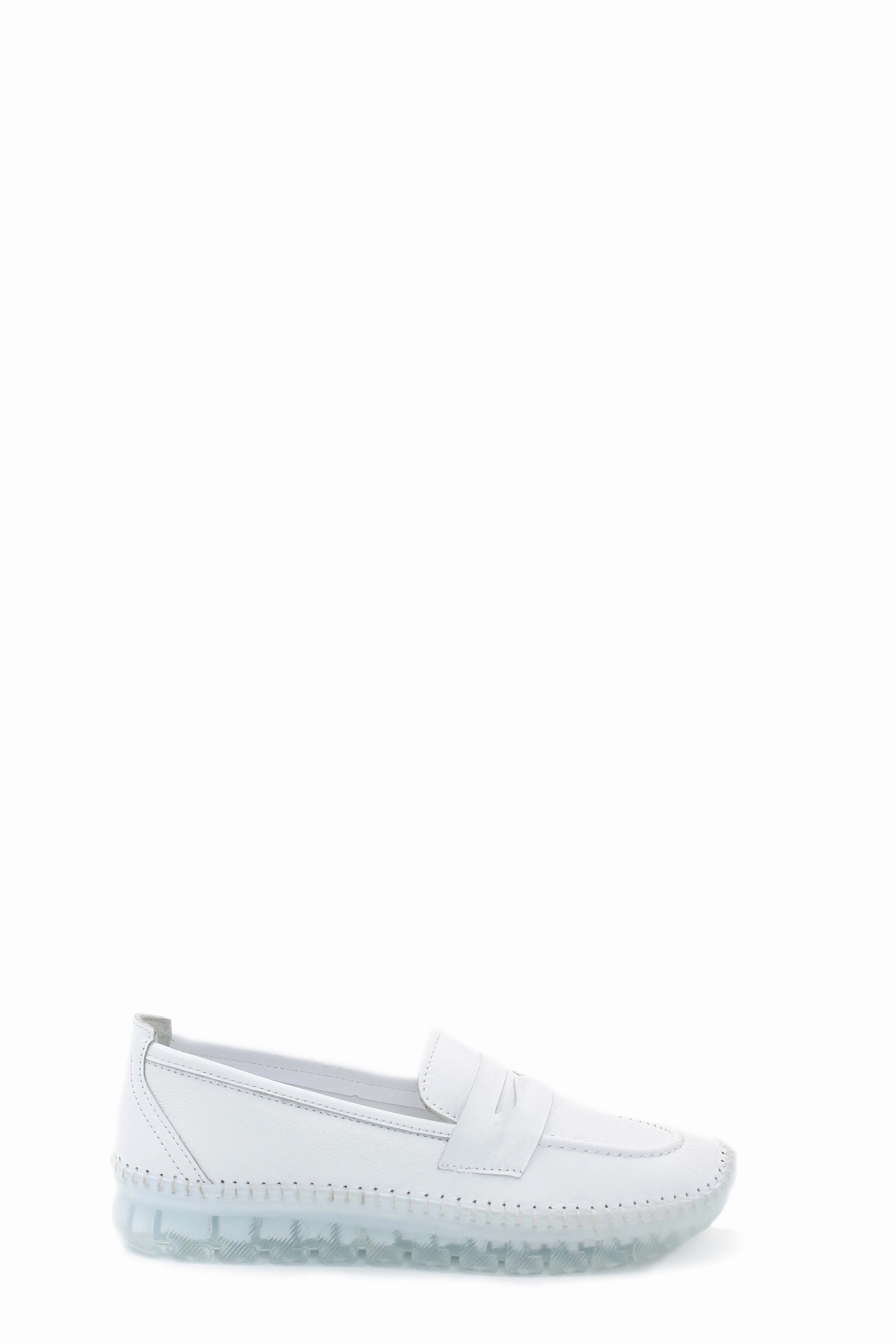 FST Genuine Leather Women's Casual Shoes 609ZA740 White - Berkeley Timberland Casual Dress Shoes