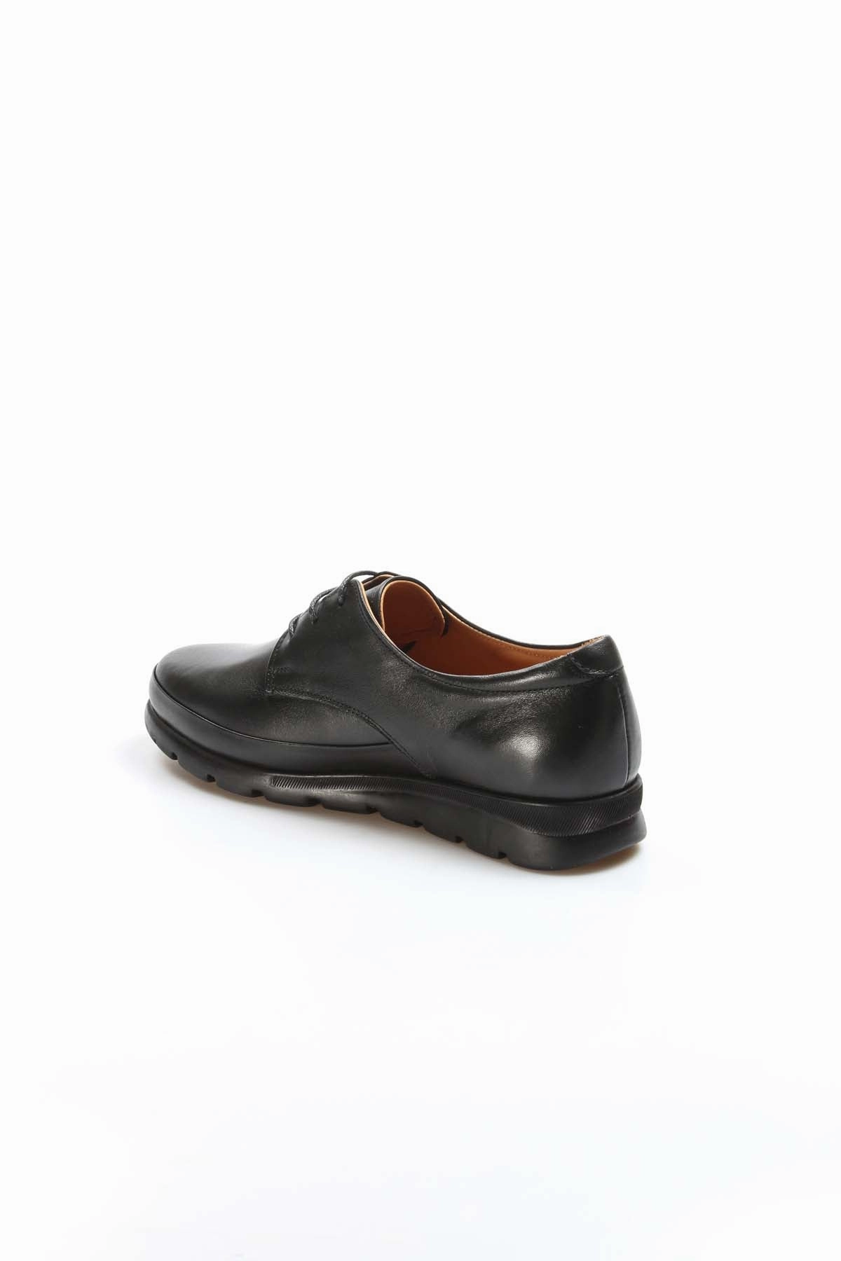 FST Genuine Leather Women's Casual Shoes 863ZA2055 Black - Santiago Juxtlahuaca Dress And Casual Shoes