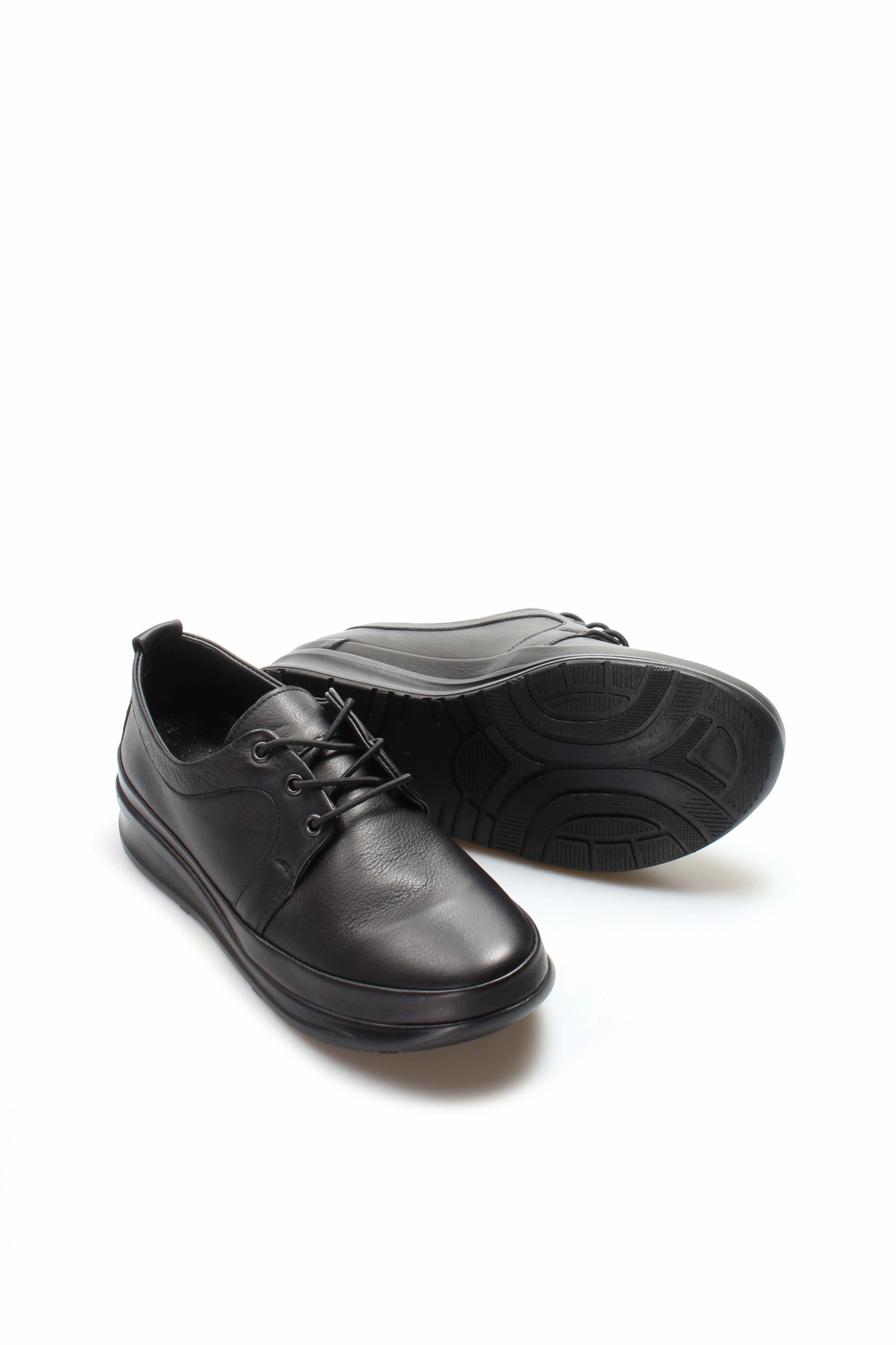 Casual Shoes For Formal FST Genuine Leather Women's Casual Shoes 864ZA1203 Black - Phoenix