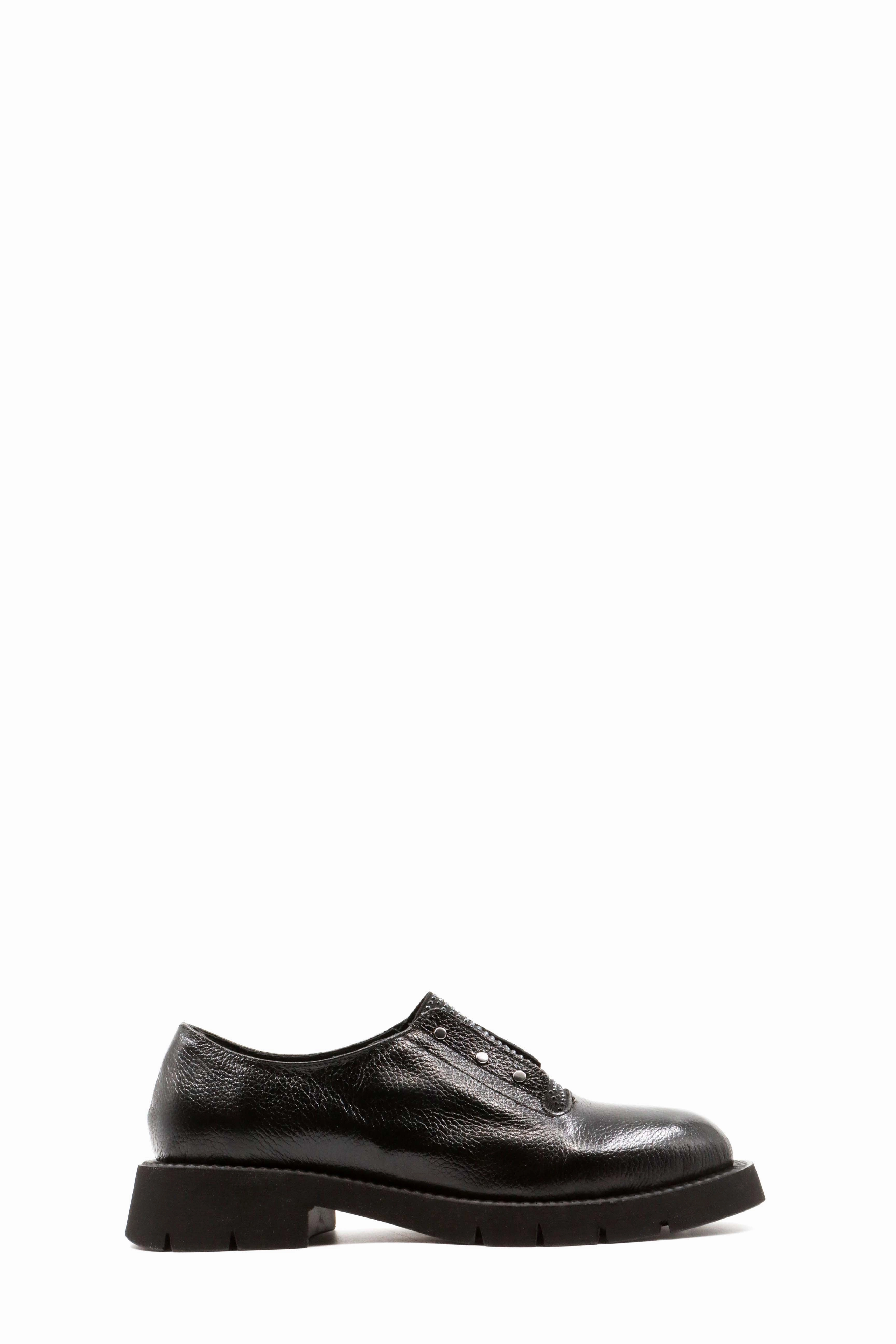 FST Genuine Leather Women's Casual Shoes 888ZA619 BLACK CRYSTAL - Sankt Gallen Casual Shoe Guide