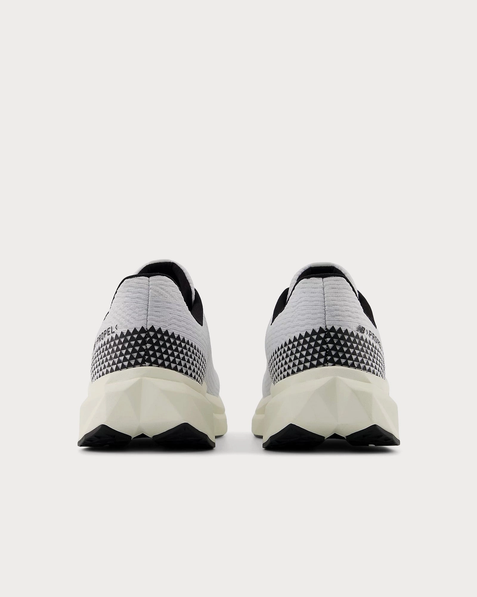 New Balance Pink Kids FuelCell Propel v5 Quartz Grey / Angora / Black Running Shoes