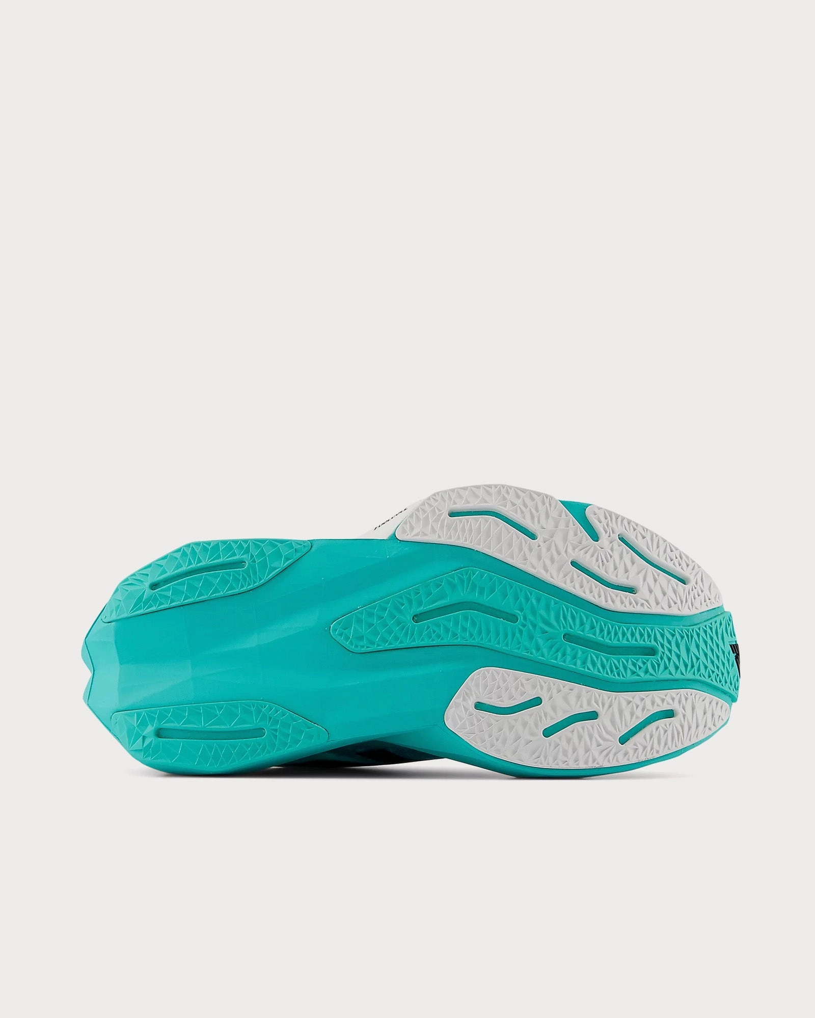 New Balance Lindor Cleats FuelCell Rebel v4 Cyber Jade / Black / White Running Shoes