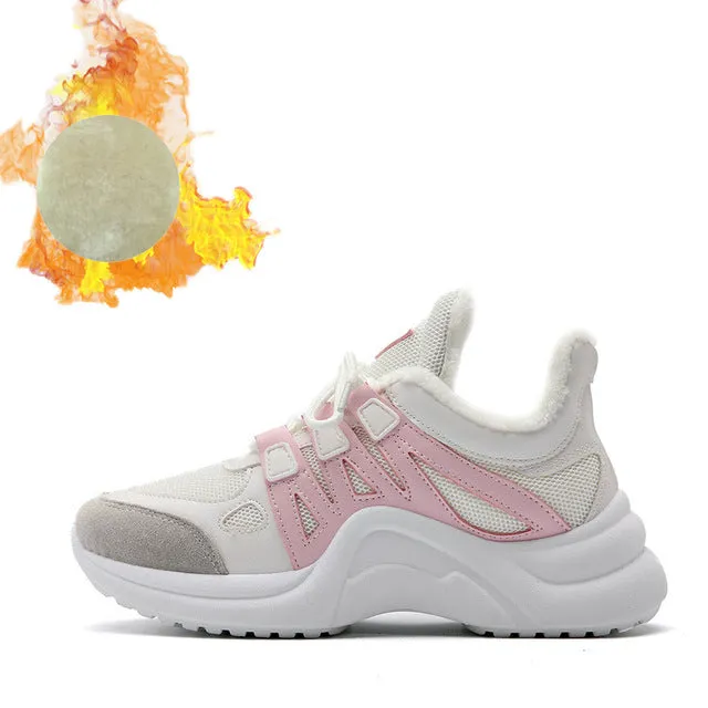Chinese Sneakers Fujin Sneakers Women 2019 Breathable Mesh Casual Shoes
