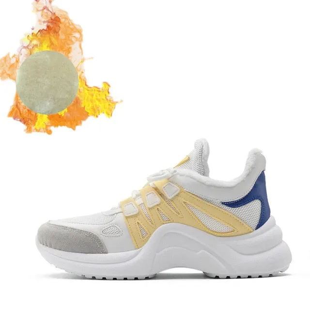 Christian Dior Sneakers Fujin Sneakers Women 2019 Breathable Mesh Casual Shoes