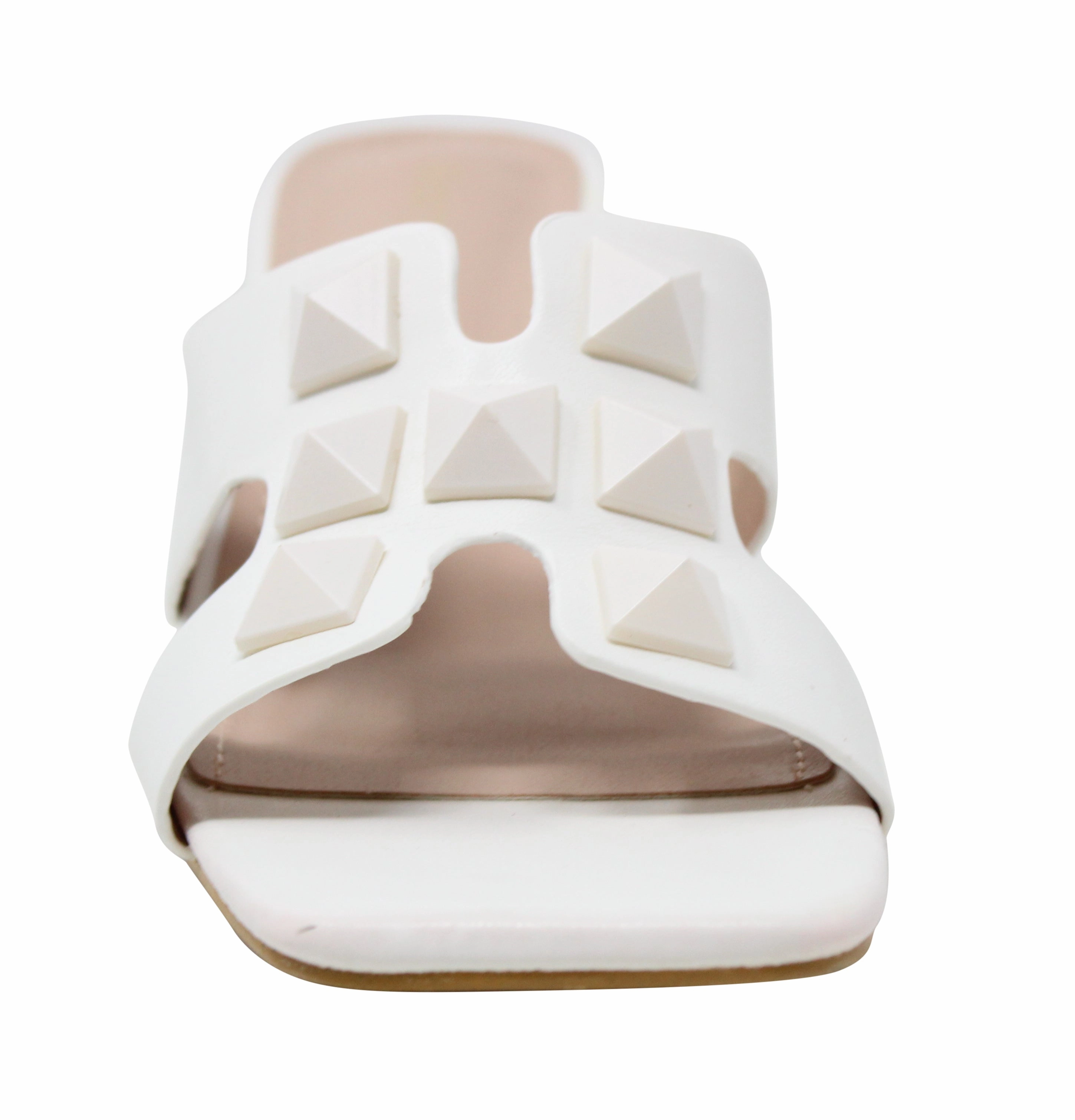 Flip Flops Sold At Whole Foods Henry Ferrera Women's Columbia Pryamid Stud Low Level Heel