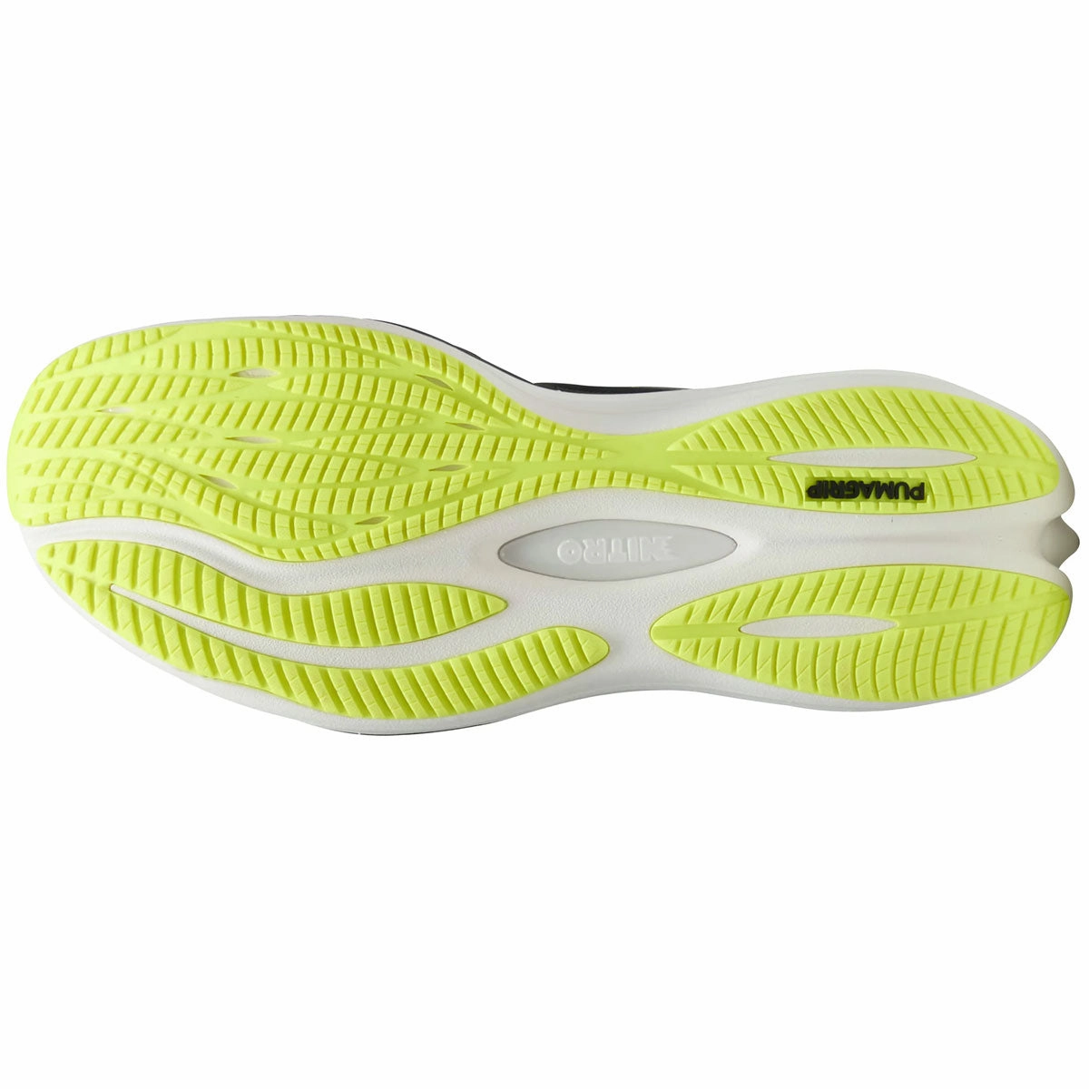 Puma Shoes Sole Puma Velocity Nitro 3 Running Shoes - Mens - Black/Yellow Alert