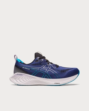 Gel-Cumulus 25 Indigo Blue / Island Blue Running Shoes Asics High Cushion Running Shoes