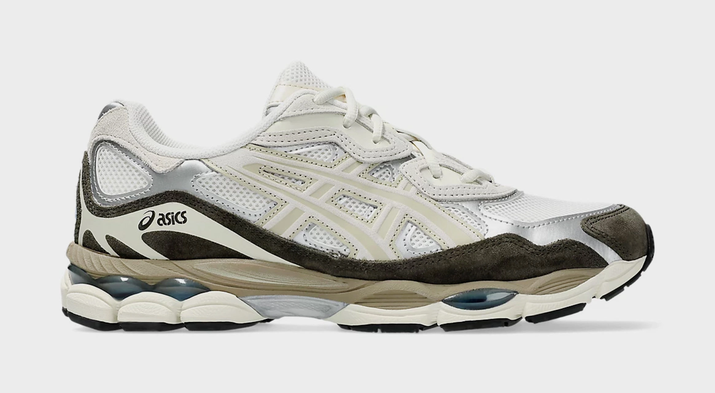 Gel NYC Mens Running Shoes (Cream/Mocha) Asics Shoes Size 15