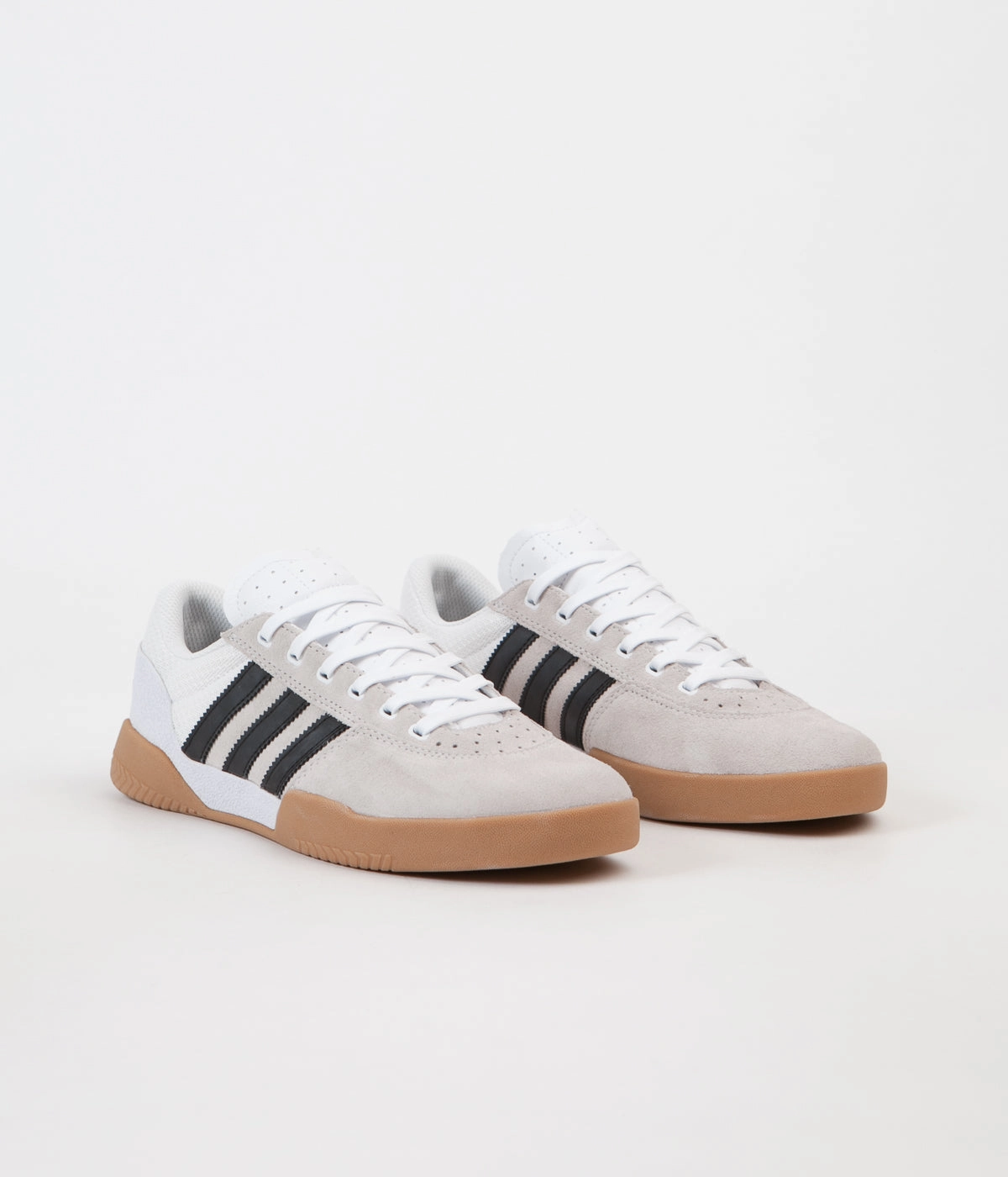 Adidas Racer Shoes Adidas City Cup Shoes - White / Core Black / Gum4