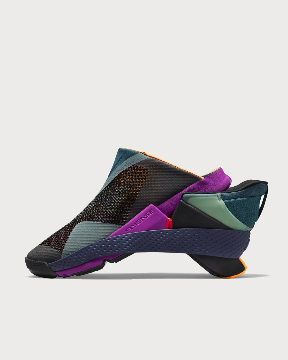 Oikawa Shoes Asics Go FlyEase Black/White/Dynamic Turquoise/White Low Top Sneakers