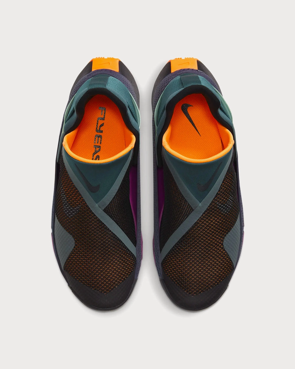 Asics Kill Bill Shoes Go FlyEase Black/White/Dynamic Turquoise/White Low Top Sneakers