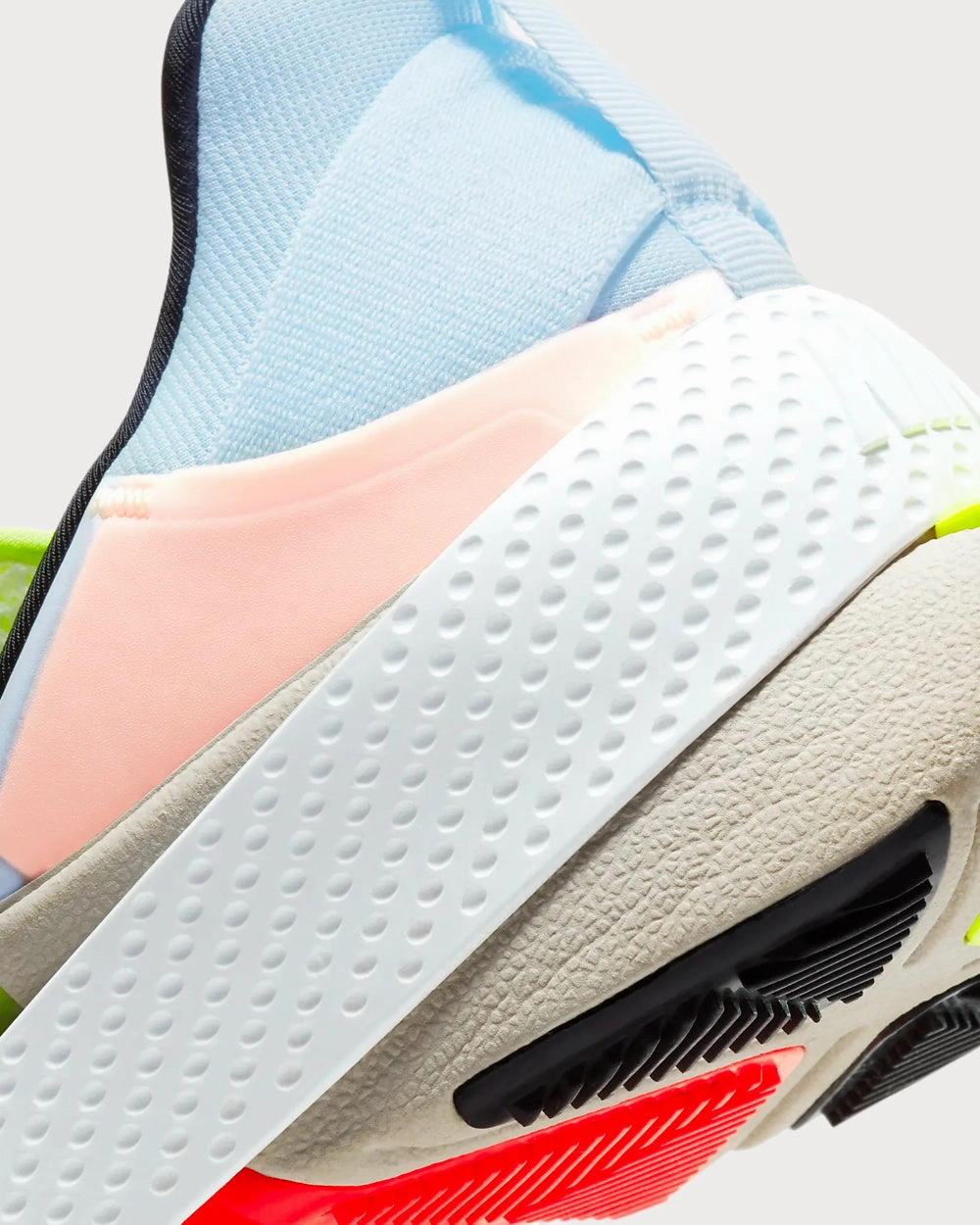 Go FlyEase White/Celestine Blue/Summit White/Black Low Top Sneakers Asics Thick Sole Shoes