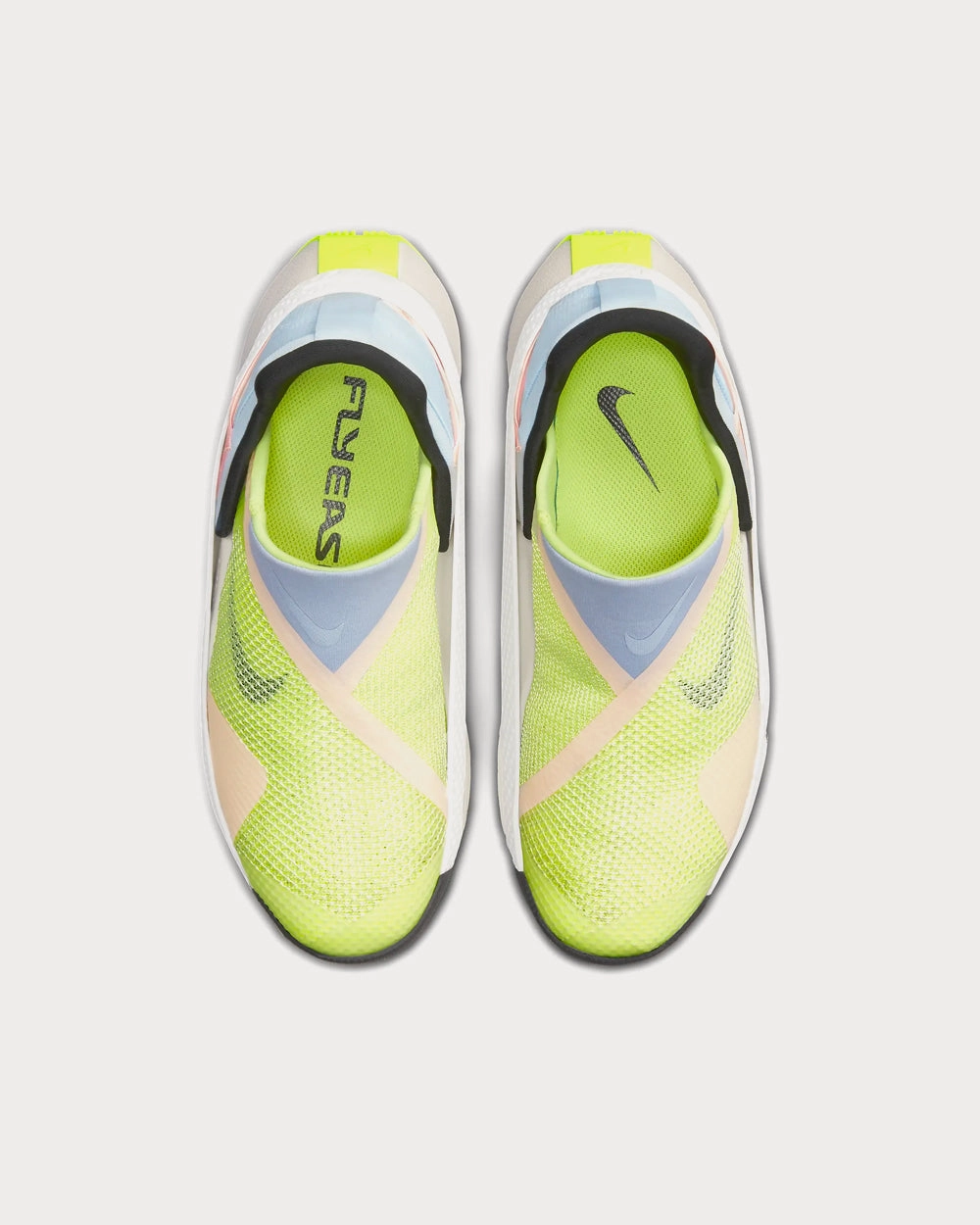 Asics Shoes Uk Sale Go FlyEase White/Celestine Blue/Summit White/Black Low Top Sneakers