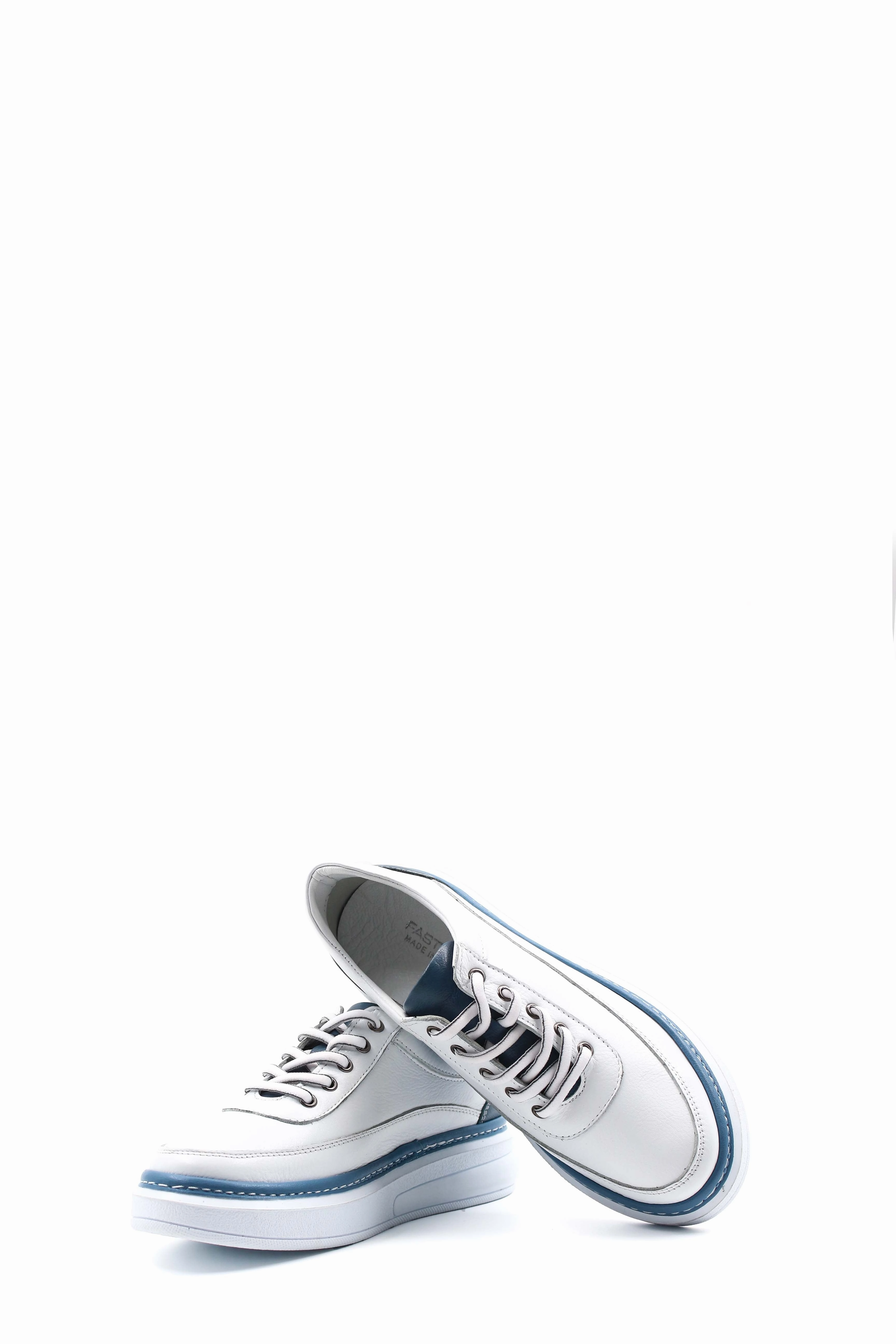 Centrino Casual Shoes FST Genuine Leather Women's Casual Shoes 583ZA7025 White Denim - Licata