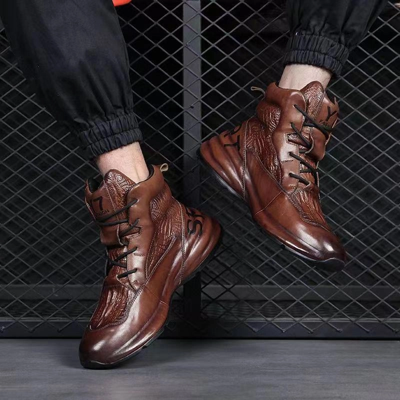 Great Gift! Winter Mens Sports Casual Shoes Business Casual Slip On Shoes