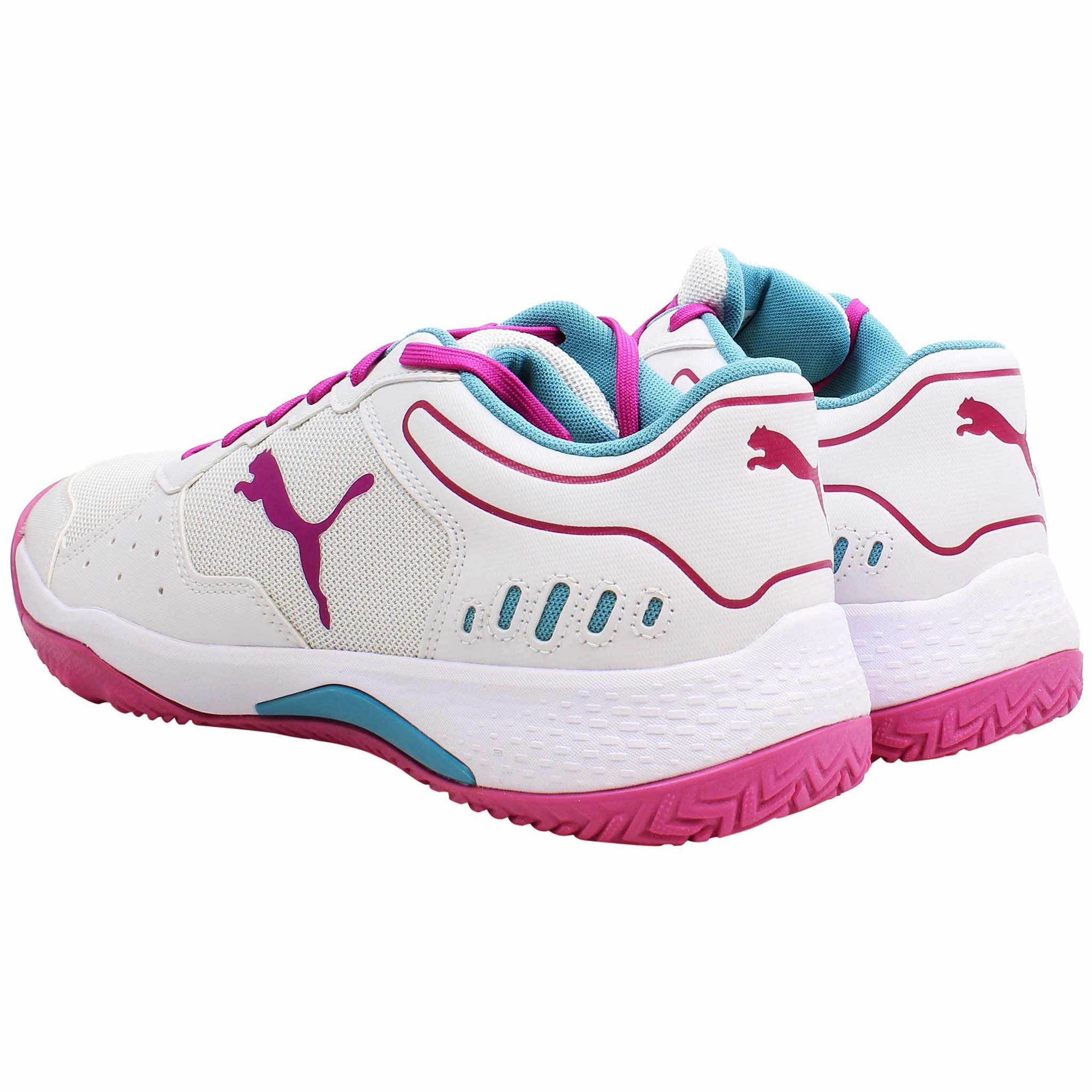 Puma Solarsmash RCT Womens White Padel Shoes Puma Obstruct Profoam Running Shoes