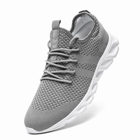 Grey LuxeFlex Light Running Shoes Best Running Shoes 2024
