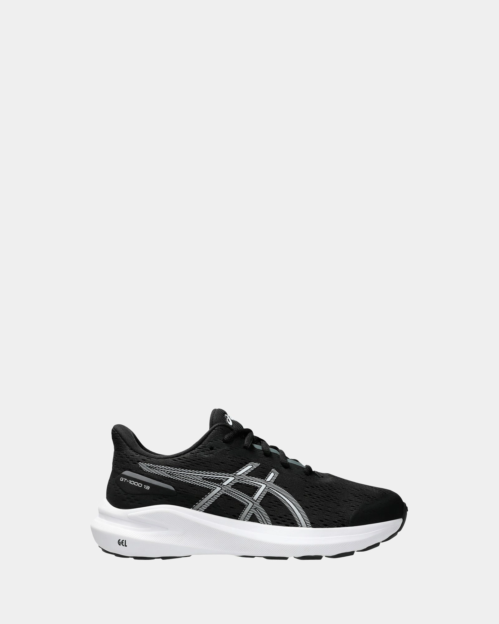 Asics Outlet Running Shoes Gt-1000 13 Grade School Black/White