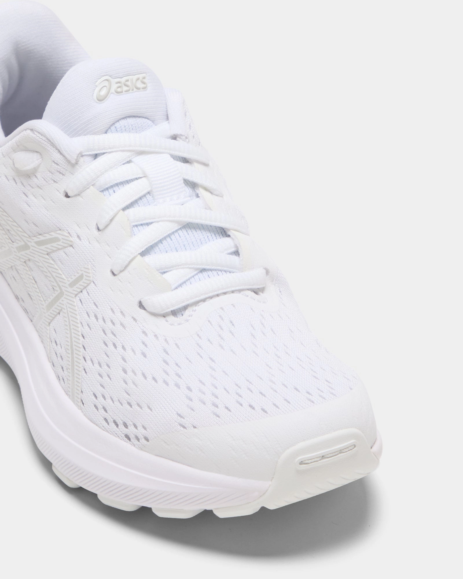 Gt-1000 13 Grade School White/Concrete Asics Outdoor Shoes
