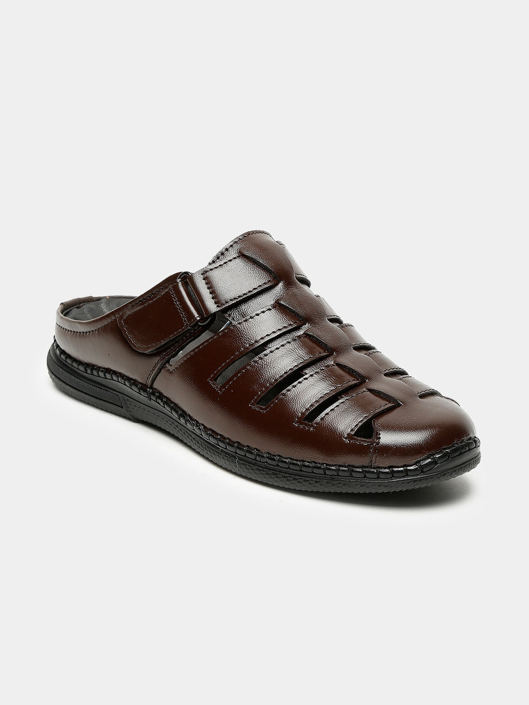Teakwood Men's Real Leather Brown Sandals Sandals Phone Number